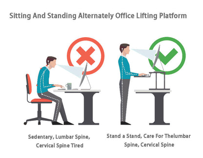 Rynx | SDC-B09 height-adjustable spring folding desk