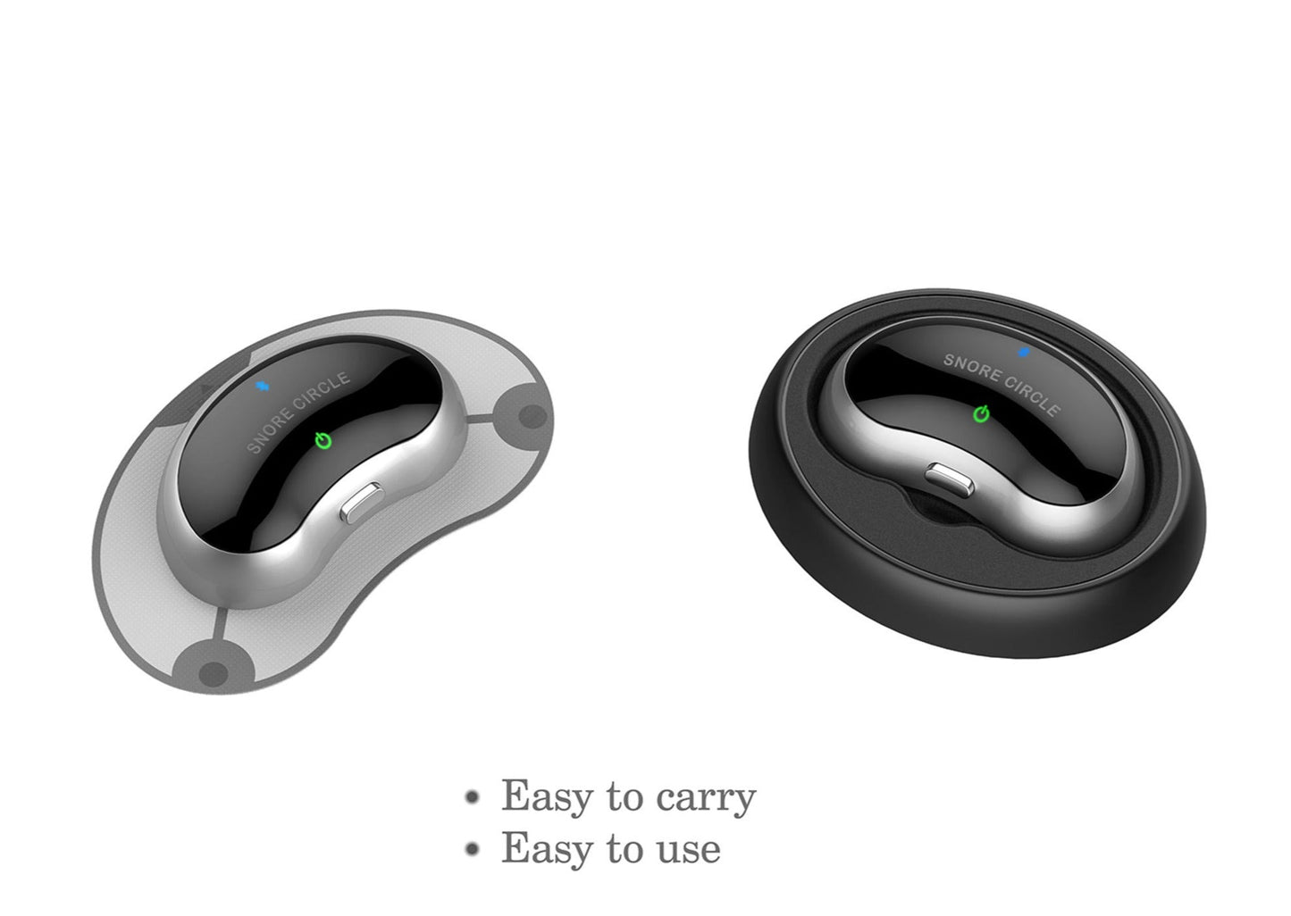 Rynx | SNORE CIRCLE - Bluetooth Anti-snoring Device Muscle Stimulator