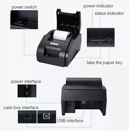 Rynx | Portable USB Bluetooth Thermal Printer
