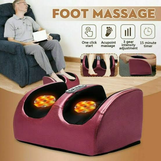 Rynx | Electric Foot Calf Massager Massager Ankle Leg Kneading Heating