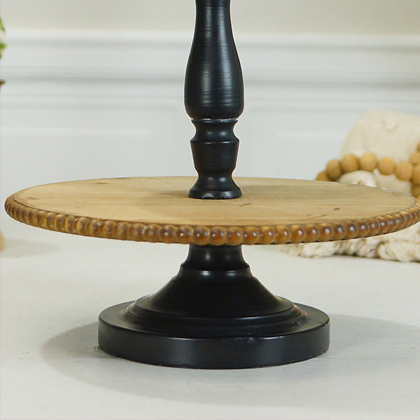 Rynx | Beadedge Wood and Iron Two Levels Tray
