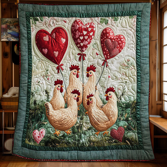 Rynx | Heart balloon and chicken blanket