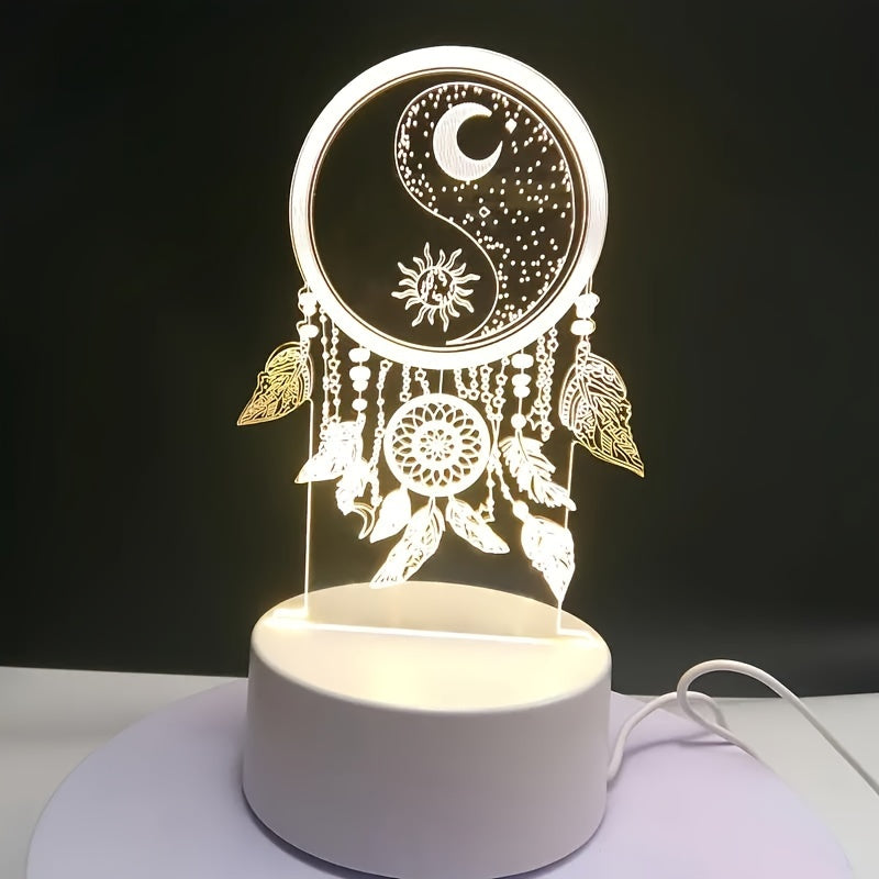 Rynx | DreamLight - 3D Dreamcatcher LED Table Lamp