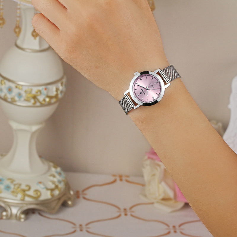 Rynx | Women's watch with quartz movement and stainless steel mesh belt