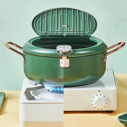 Rynx | Stainless Steel Oil Fryer with Temperature Control
