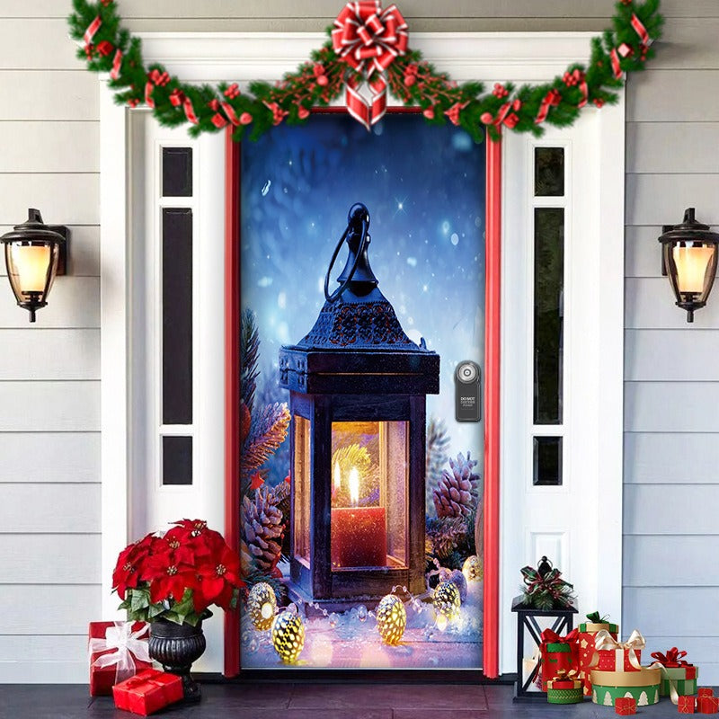 Rynx | Nightmare Before Christmas Outdoor Decorations Props Christmas Elf Door Cover