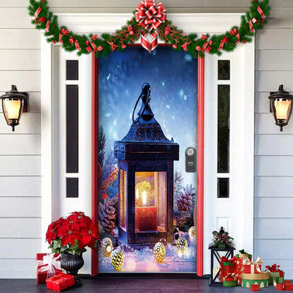 Rynx | Nightmare Before Christmas Outdoor Decorations Props Christmas Elf Door Cover