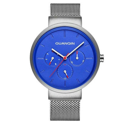 Rynx | Men's Quartz Watch with Steel Mesh Strap