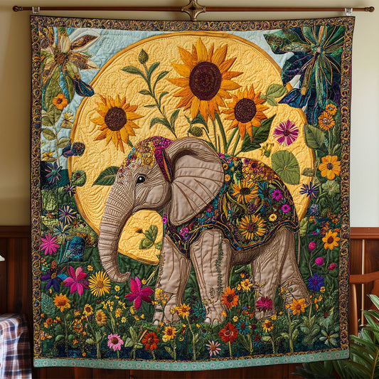 Rynx | Elephant Colorful Quilt