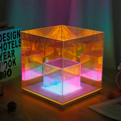Rynx | LumiLuxe - Traditional LED Table Lamp, 3-Color Adjustable, USB-Powered