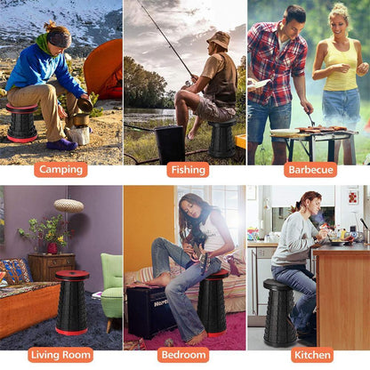 Rynx | Elevated Extendable Folding Stool