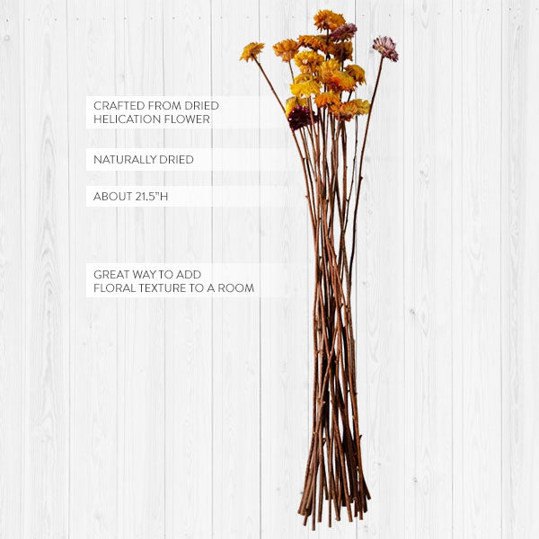 Rynx | Dried Helication Flower Bouquet