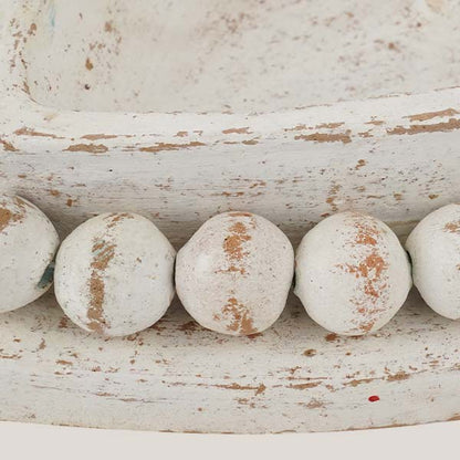 Rynx | Tone heart bowl with removable pearl garland