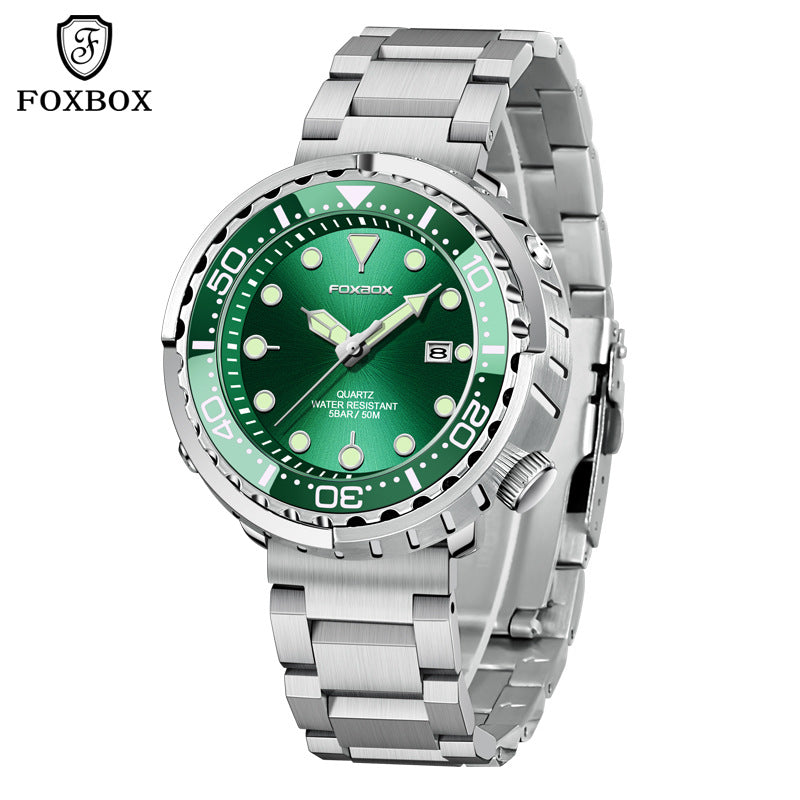 Rynx | Men's Quartz Watch Three-Hand Calendar Waterproof