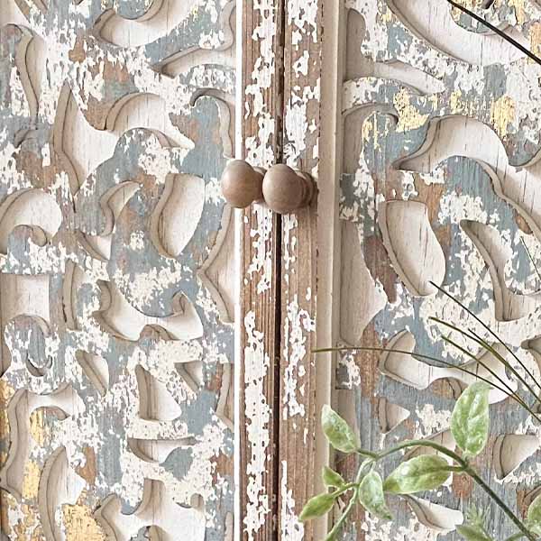 Rynx | Worn embellished high doors