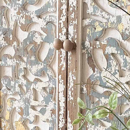 Rynx | Worn embellished high doors
