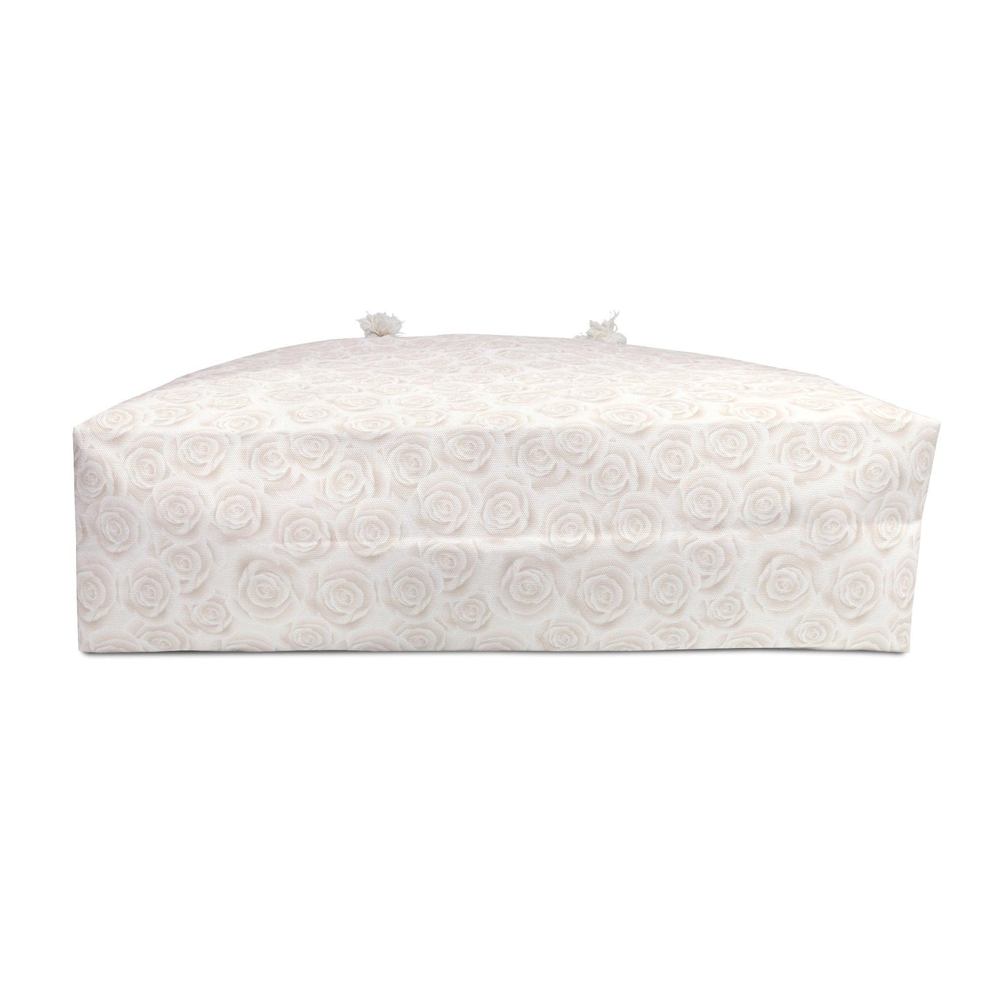 Rynx | Elegant White Roses Weekend Carry Bag - Your Luxury Travel Companion