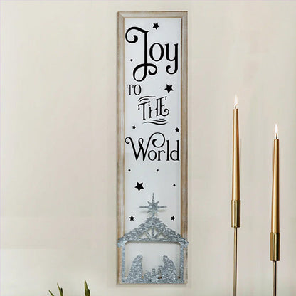 Rynx | Antique Wood Holiday Sign, Choose Your Style