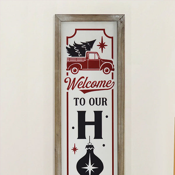 Rynx | Antique Wood Holiday Sign, Choose Your Style