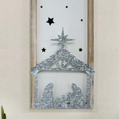 Rynx | Antique Wood Holiday Sign, Choose Your Style