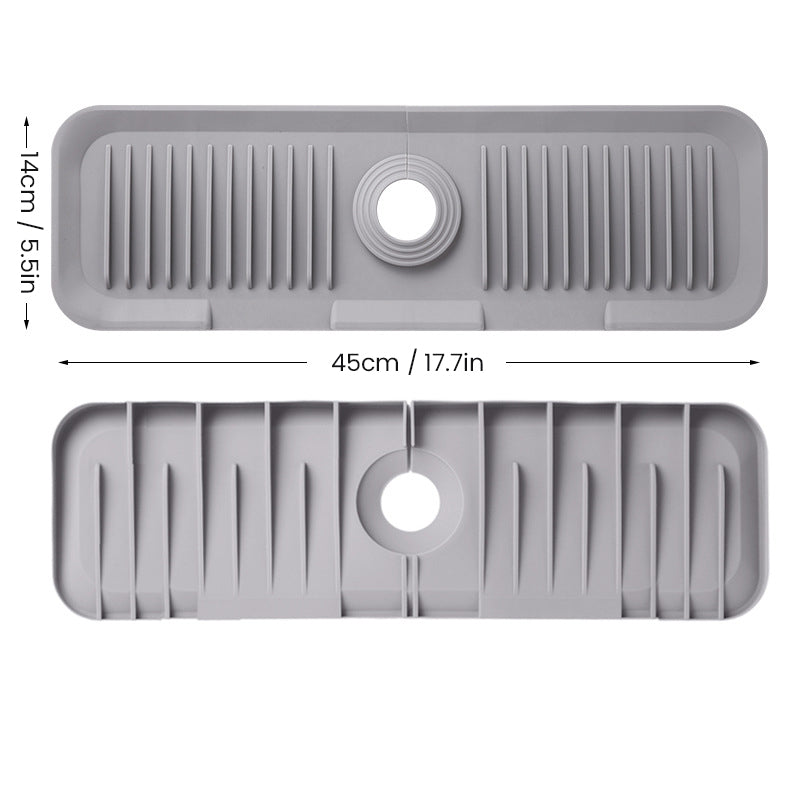 Rynx | Silicone Faucet Drain Mat