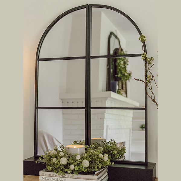 Rynx | Arch window panel mirror