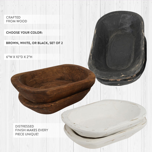 Rynx | Dough bowls, set of 2 - Choose your color