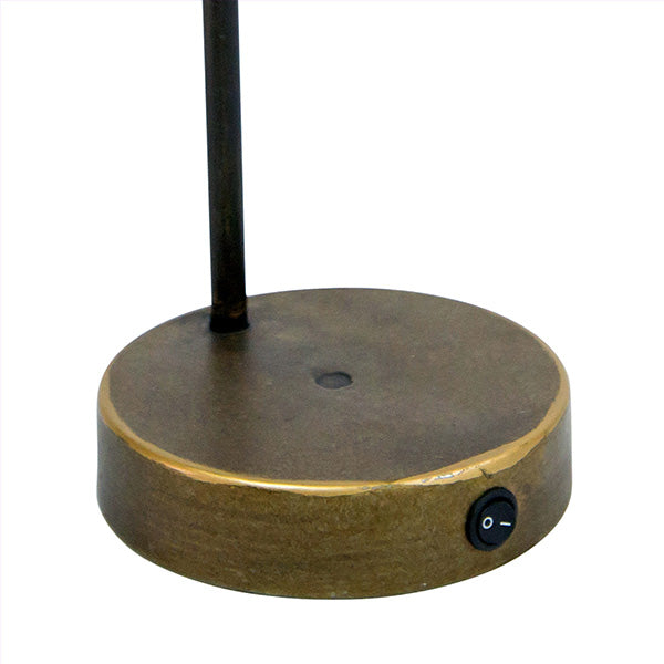 Rynx | Antique Bronze LED Table Lamp
