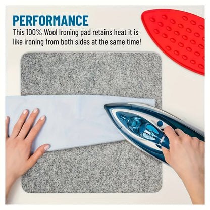 Rynx | Premium Ironing Mat - Durable, Portable and Heat-Resistant | Ideal for Quilting, Sewing and Crafts | Foldable Design for Home and Travel Use