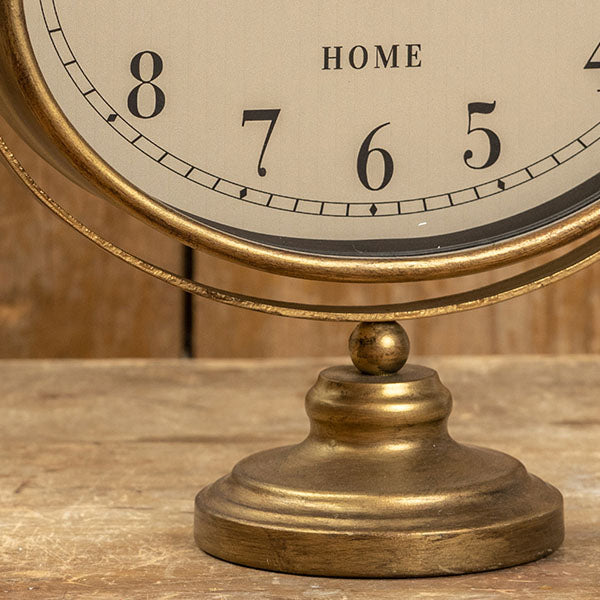 Rynx | Antique bronze table clock