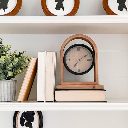 Rynx | Eclectic wooden table clock