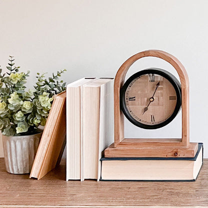 Rynx | Eclectic wooden table clock