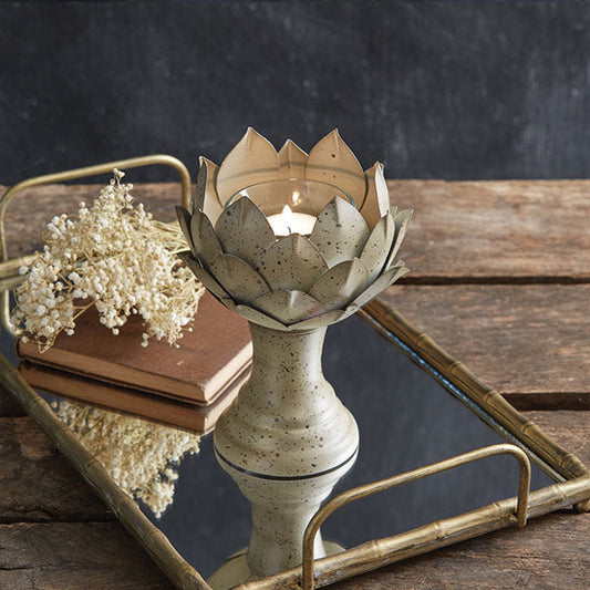 Rynx | Artichoke votive candle holder