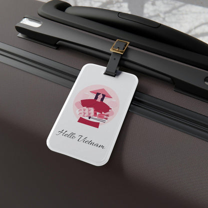 Rynx | Personalized Elegant Acrylic Luggage Tag Collection: Travel with Flair