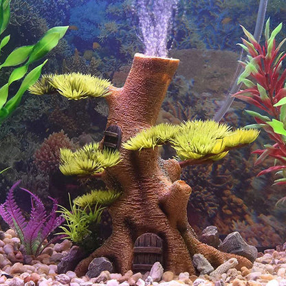 Rynx | Realistic Tree Trunk Aquarium Ornament