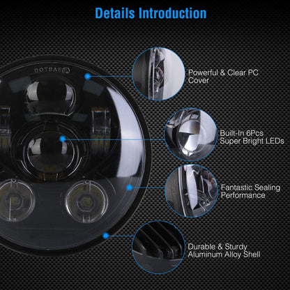 Rynx | 5.75-inch LED motorcycle light