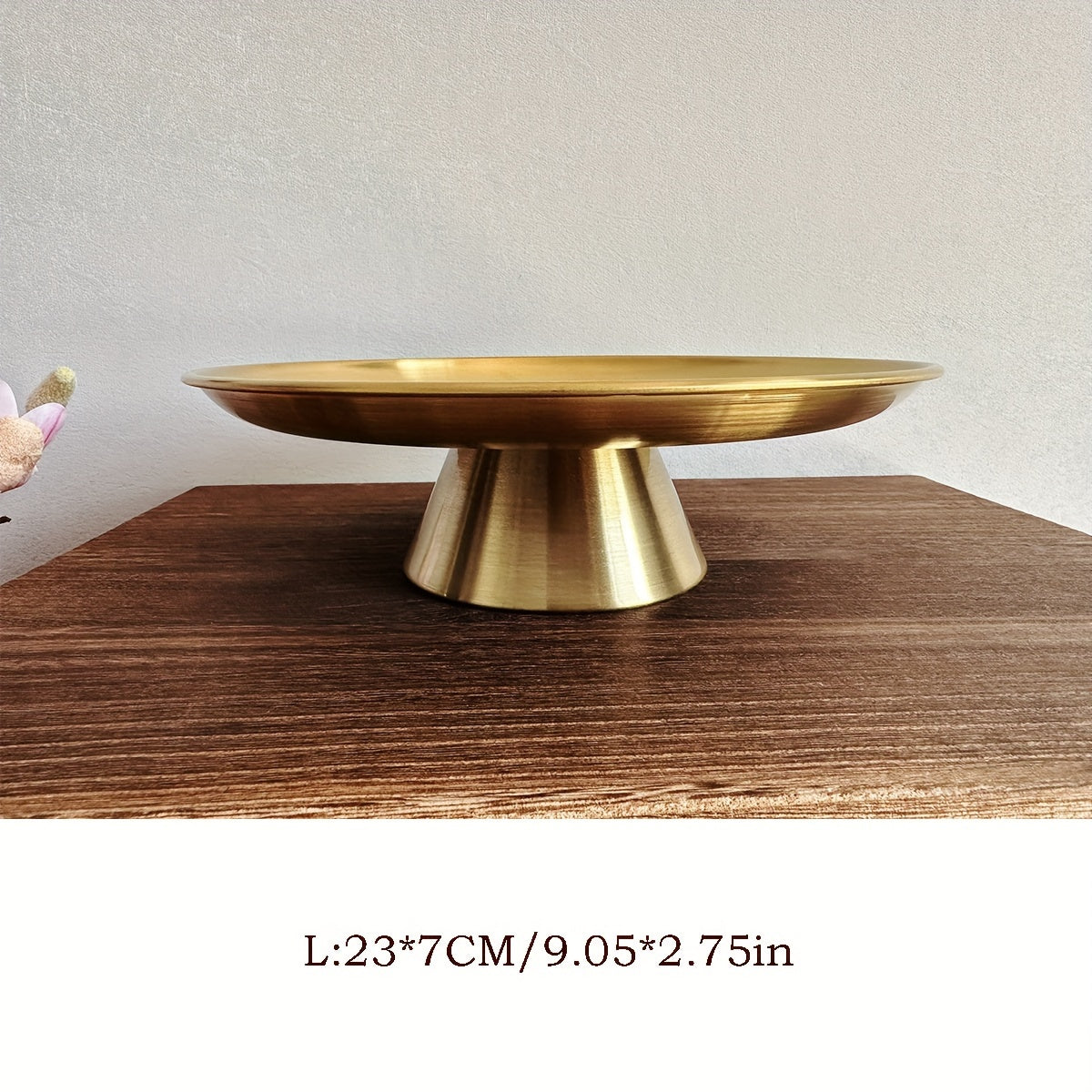Rynx | SteelTray - Stainless Steel Large Serving Tray | For Fruit, Cakes & Snacks