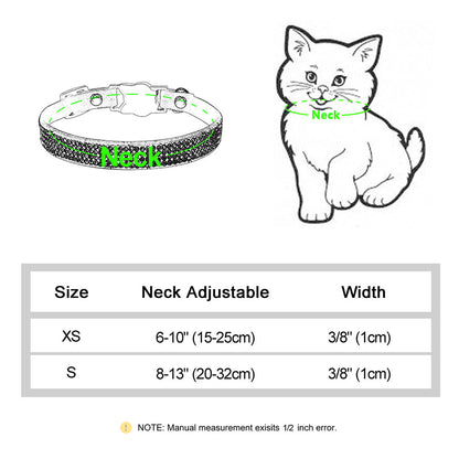 Rynx | Soft Suede Rhinestone Cat Collar