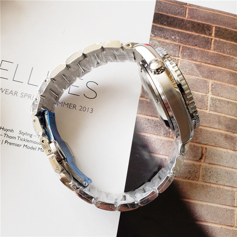 Rynx | Simple Two Eyes Five Hands Calendar Men's Quartz Watch