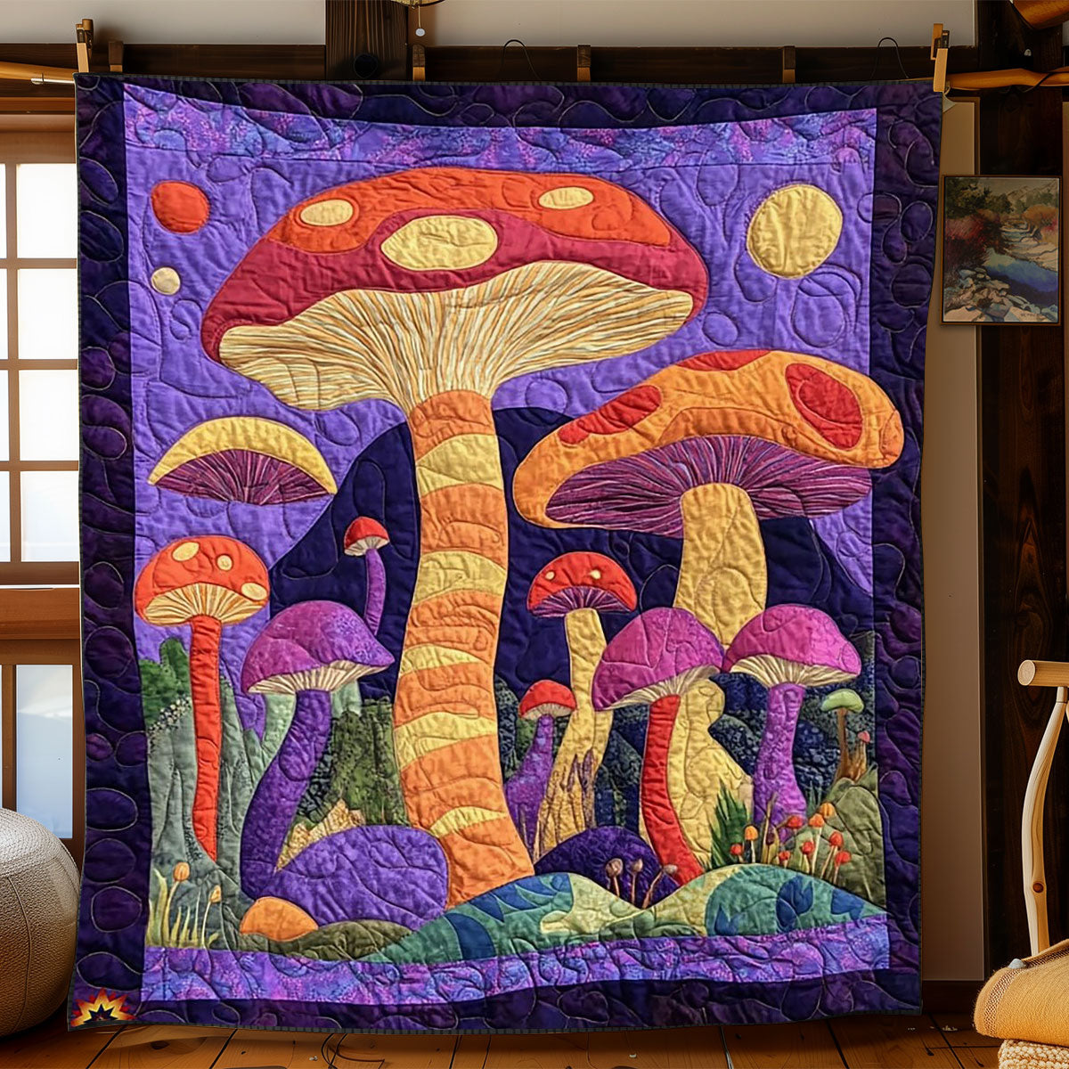 Rynx | Fickle Mushroom Blanket