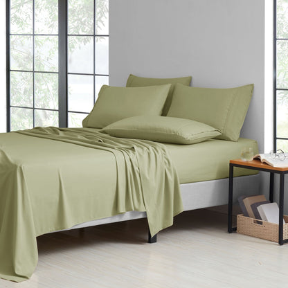 Rynx | Bamboo 2000 Thread Count 6-Piece Luxury Sheet Set - Organic, Cooling, 16 Inch Deep Pocket, Egyptian Luxury with Bonus Pillowcases - Shrink and Fade Resistant