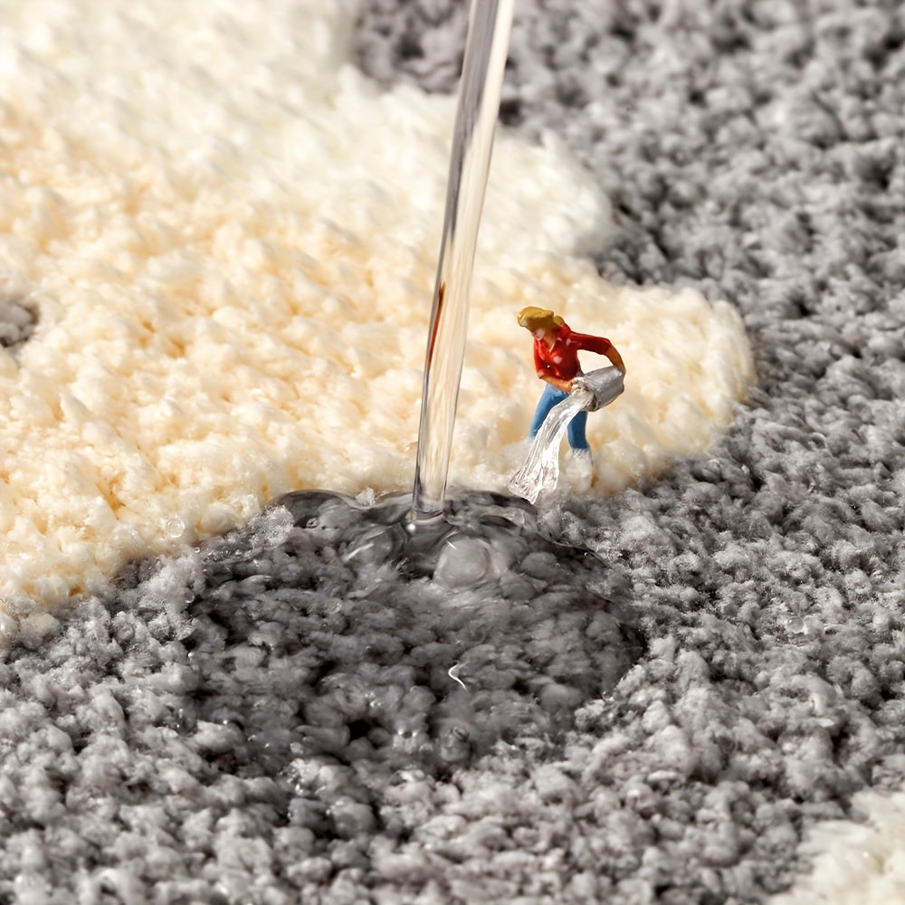 Rynx | Super absorbent non-slip bath mat for bathroom and toilet - Milo