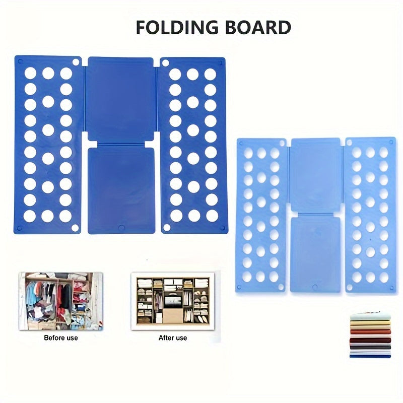 Rynx | Practical Adult PP Shirt Folding Board - Easy Clothes Folding, Space-Saving, Travel-Friendly | Quick Folding Helper for Home | Perfect for Lazy People, Travelers, Busy Individuals
