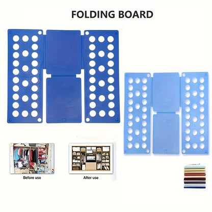 Rynx | Practical Adult PP Shirt Folding Board - Easy Clothes Folding, Space-Saving, Travel-Friendly | Quick Folding Helper for Home | Perfect for Lazy People, Travelers, Busy Individuals