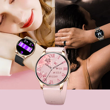 Rynx | Smartwatch with HD display, Bluetooth call, heart & sleep monitor, IP68 waterproof, Android/iOS