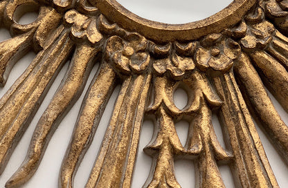 Rynx | Antique Gold Sunbeam Mirror