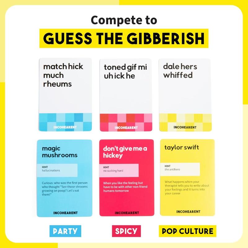 Rynx | Guess gibberish festival for adults