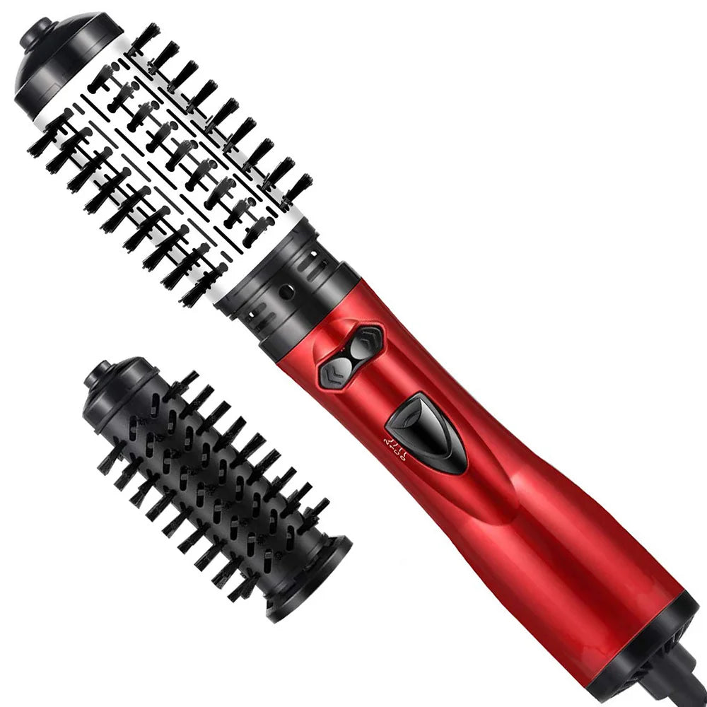 RYNX | 3-In-1 Rotating Hair Dryer And Styler With Adjustable Temperature For Effortless Curls And Waves