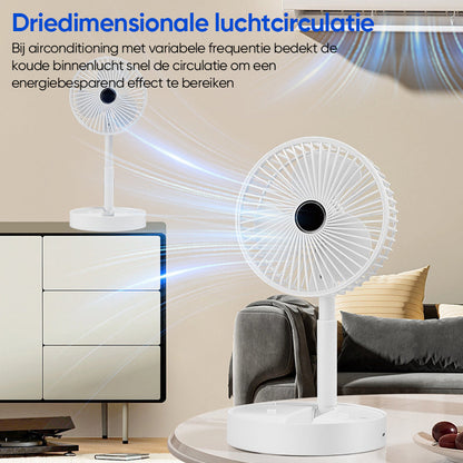 Rynx | Rechargeable Foldable Telescopic Table Fan
