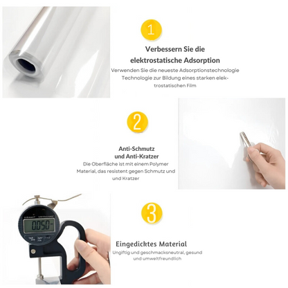 RYNX | Eco-Friendly Electrostatically Absorbent Wall Protection Foil